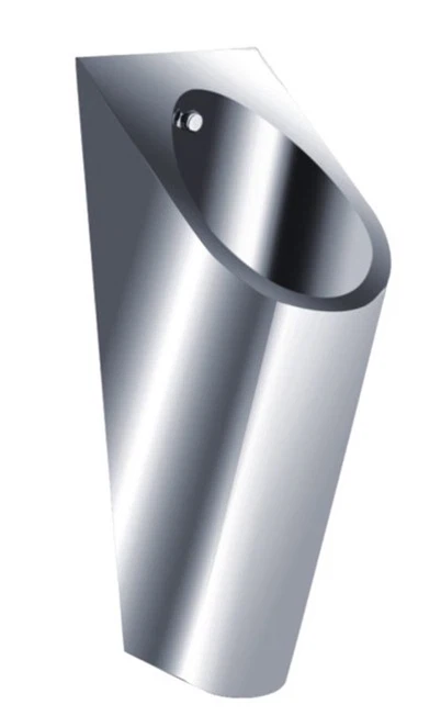 Rengjøring av urinaler i rustfritt stål