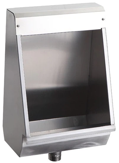 Vegg i rustfritt stål hang